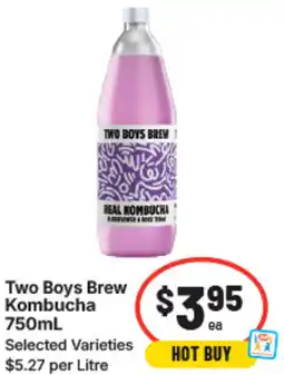 IGA Two boys brew kombucha offer