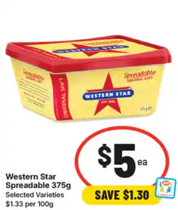 IGA Western star spreadable offer