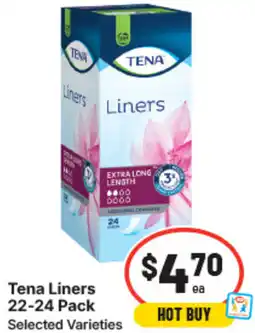 IGA Tena liners offer