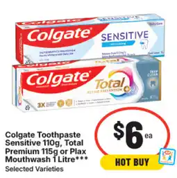 IGA Colgate toothpaste sensitive offer
