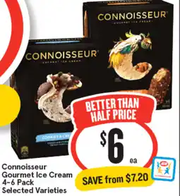 IGA Connoisseur gourmet ice cream offer