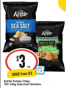 IGA Kettle potato chips offer