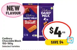 IGA Cadbury chocolate block offer
