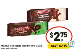 IGA Arnott's chocolate biscuits offer