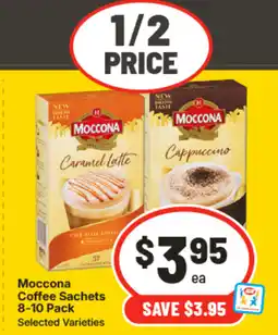 IGA Moccona coffee sachets offer