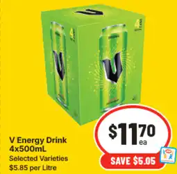 IGA V energy drink offer