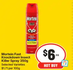 IGA Mortein fast knockdown insect killer spray offer