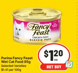IGA Purina fancy feast wet cat food offer