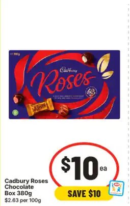 IGA Cadbury roses chocolate box offer