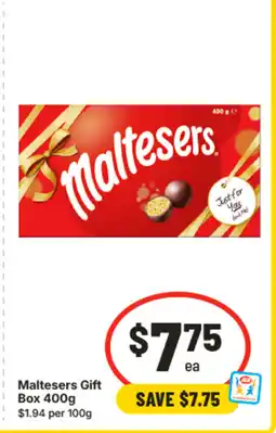 IGA Maltesers gift box offer