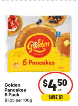 IGA Golden pancakes offer
