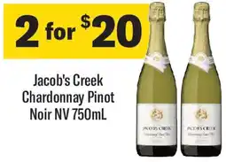 Coles Jacob's Creek Chardonnay Pinot Noir NV offer