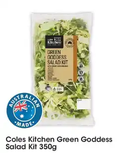Coles Coles kitchen green goddess salad kit offer