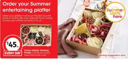 Coles Coles artisan grazing platte offer