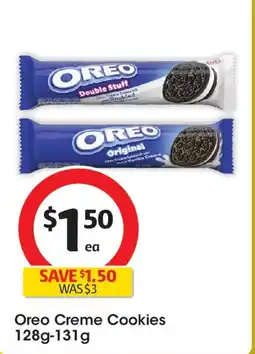Coles Oreo creme cookies offer