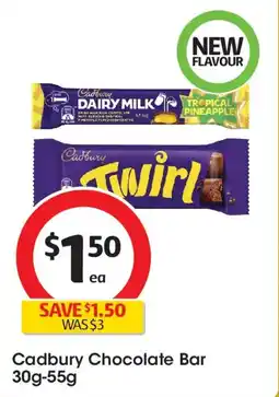 Coles Cadbury chocolate bar offer