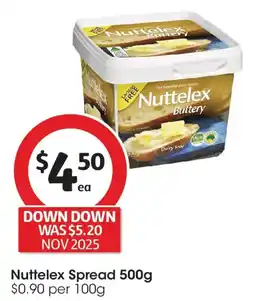Coles Nuttelex spread offer