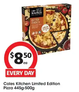Coles Coles kitchen limited edition pizza offer