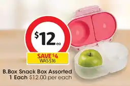 Coles Snack Box Assorted offer
