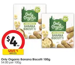 Coles Banana Biscotti offer