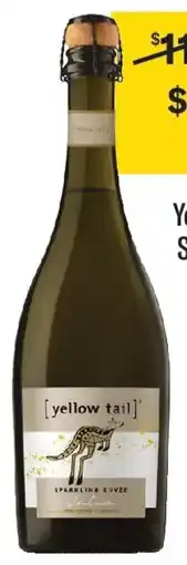 Coles Yellow Tail Sparkling Cuvee offer