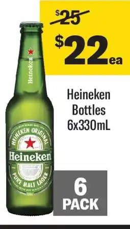 Coles Heineken Bottle offer
