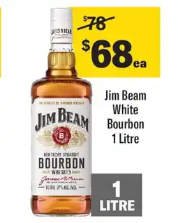 Coles Jim Beam White Bourbon offer