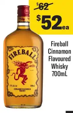 Coles Fireball Cinnamon Flavoured Whisky offer