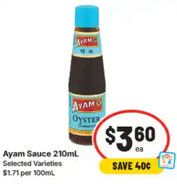 IGA Ayam sauce offer