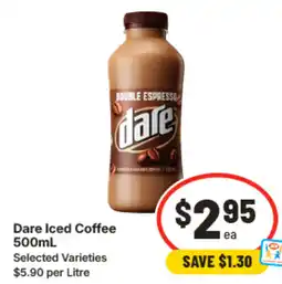 IGA Dare iced coffee offer