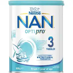 Woolworths Nestlé NAN OPTIpro Stage 3 Toddler Formula offer