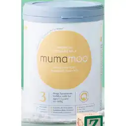 Woolworths Mumamoo Premium Baby Formula Stages 1, 2 or 3 800g offer