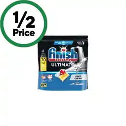 Woolworths Finish Ultimate Dishwasher Tablets offer