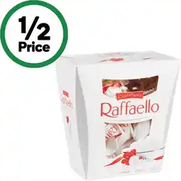 Woolworths Raffaello ballotin offer