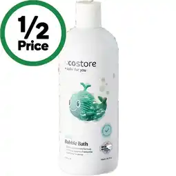 Woolworths EcoStore Baby Bubble Bath offer