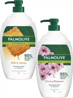 Coles Palmolive Naturals Body Wash offer