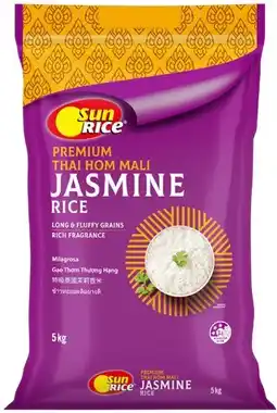 Coles Sunrice Premium Jasmine Rice offer