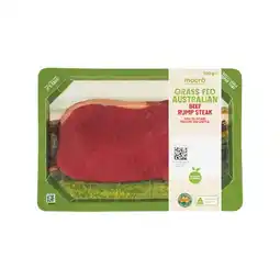 Woolworths Macro Australian Grass Fed Beef Rump Steak offer