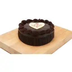 Woolworths Valentine's day decorated mudcake offer