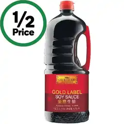 Woolworths Lee kum kee gold label soy sauce offer