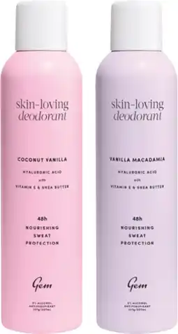 Coles Gem Skin Loving Deodorant offer