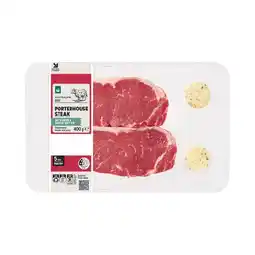 Woolworths Australian Beef Porterhouse Steak & Butter offer