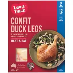Woolworths Luv-A-Duck Confit Duck Legs – From the Meat Dept offer
