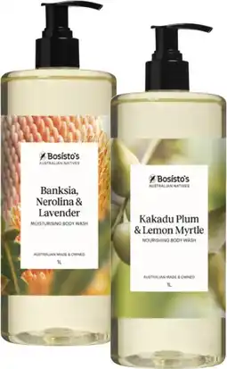 Coles Bosisto's Body Wash offer
