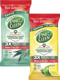 Coles Pine O Cleen Disinfectant Wipes offer
