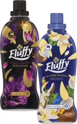 Coles Fluffy Concentrated Fabric Conditioner-1 Litre offer