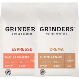 Woolworths Grinders Coffee Beans offer