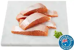 Coles Coles Tasmanian Fresh Salmon Portions Skin Off offer
