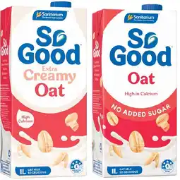 Woolworths So Good Oat Milk offer