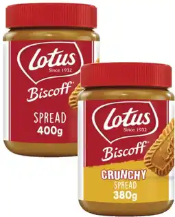 Coles Lotus Biscoff Spread-400g offer